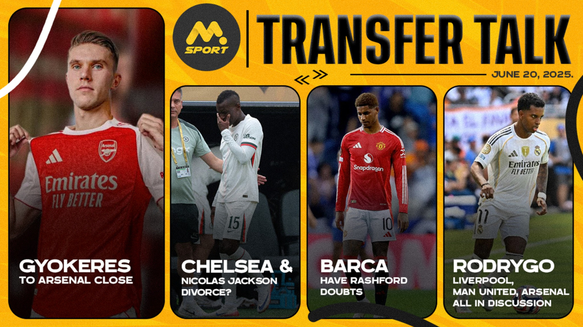 Madueke Done, Gyokeres Close for Arsenal; Chelsea &amp; Jackson Divorce?, Barca Have Rashford Doubts, Liverpool &amp; Others Discuss Rodrygo, Real Madrid Not Done, Mbuemo Close: Transfer Talk